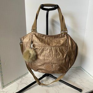 Kipling Metallic Gold Handbag, HB6527-196
